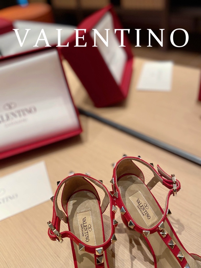 Valentino Rockstud Ankle Strap Pumps Size 35-41 5-Color