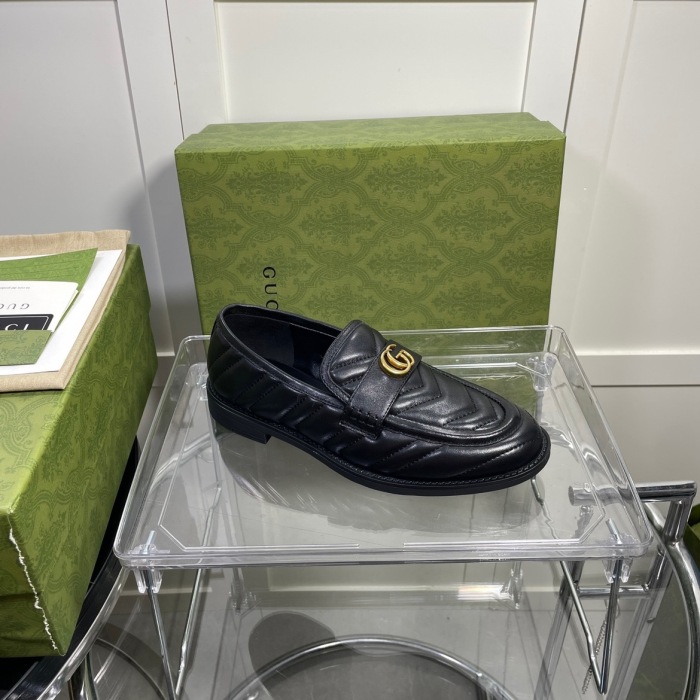 Gucci Loafers with Double G Size 35-41 2-Color