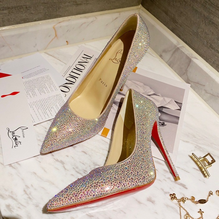 Christian Louboutin Kate Strass Pumps Size 35-41 12-Color