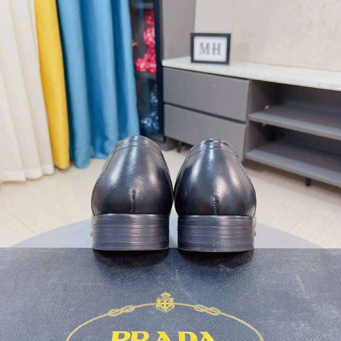 Prada Saffiano Leather Loafers Size 39-45   2-Color