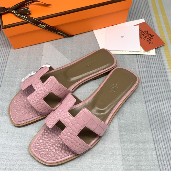 Hermes Oran Slippers Size 35-41  12-Color