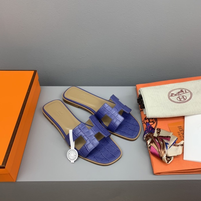 Hermes Oran Slippers Size 35-41  9-Color
