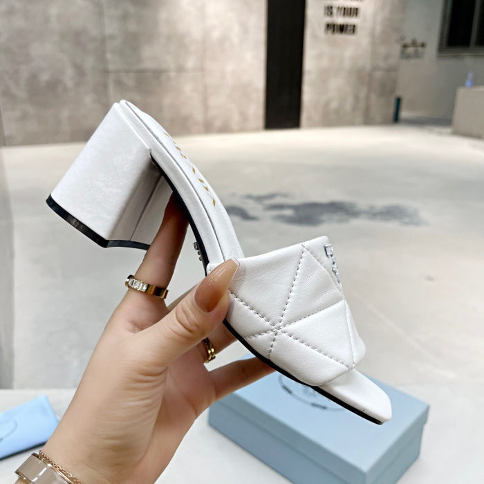 Prada Quilted Leather Pumps Size 35-41 5-Color
