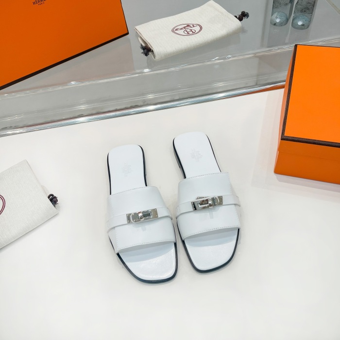 Hermes Giulia Slippers Size 35-41  3-Color