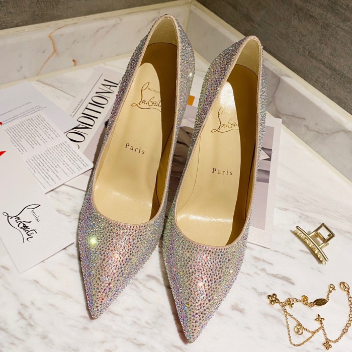 Christian Louboutin Kate Strass Pumps Size 35-41 12-Color