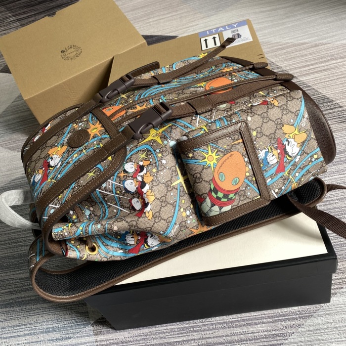 Gucci Mens/Women Outdoor Backpack Bags Rucksack 44*34.5*12.5cm
