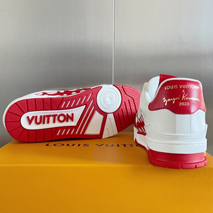 Louis Vuitton x YK LV Trainer Sneaker for Men Size 39-45   3-Color