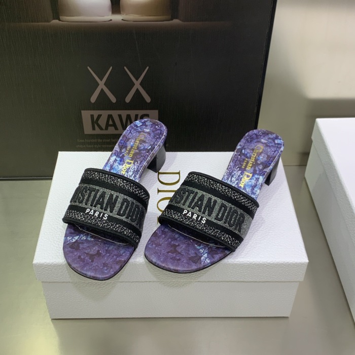 Dior Dway Heeled Sandal Pumps Size 35-41 9-Color