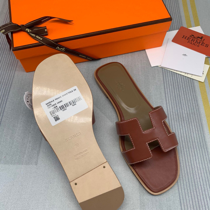 Hermes Oran Slippers Size 35-41  11-Color