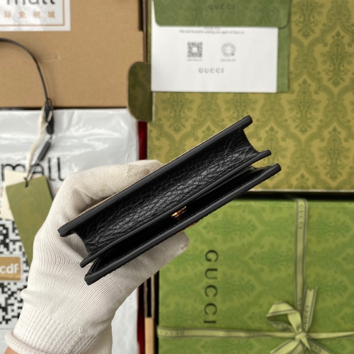 Gucci GG Marmont card case wallet Size 11*8*2.5cm Style: 658610
