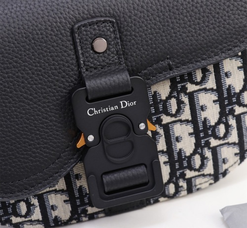 Dior Oblique Men Shoulder Bags Size 19.5*13*4.3cm