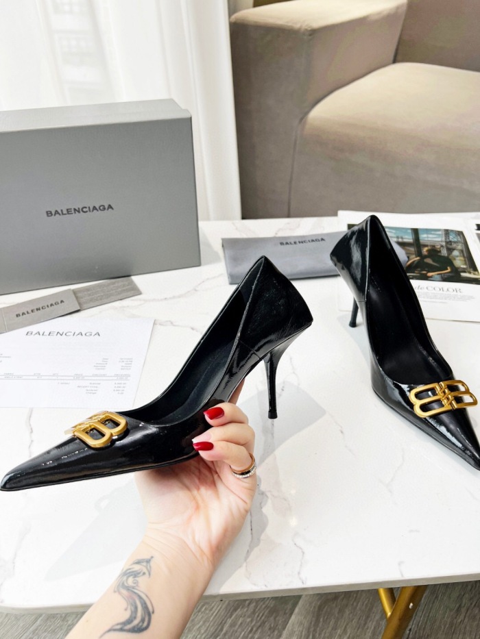 Balenciaga Square Knife BB Pumps Size 35-40 2-Color