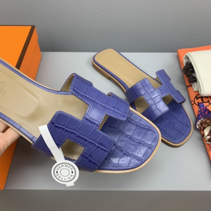 Hermes Oran Slippers Size 35-41  9-Color