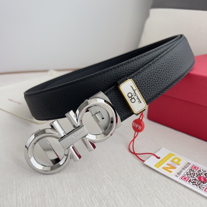 Ferragamo Men Belt Width 3.5cm