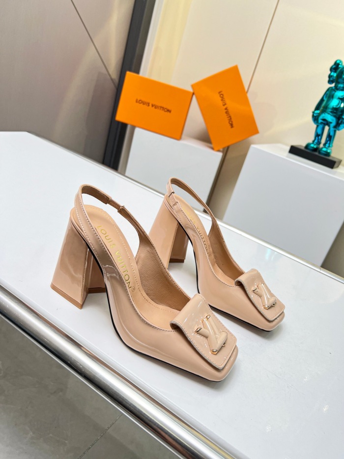 Louis Vuitton Shake Slingback Pumps Size 35-41 6-Color