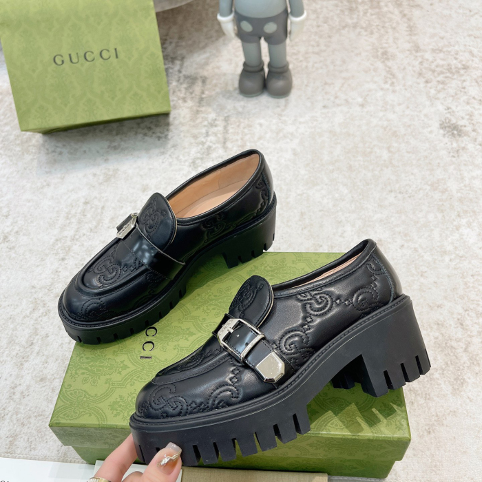 Gucci GG Matelassé Loafers Size 35-41 2-Color
