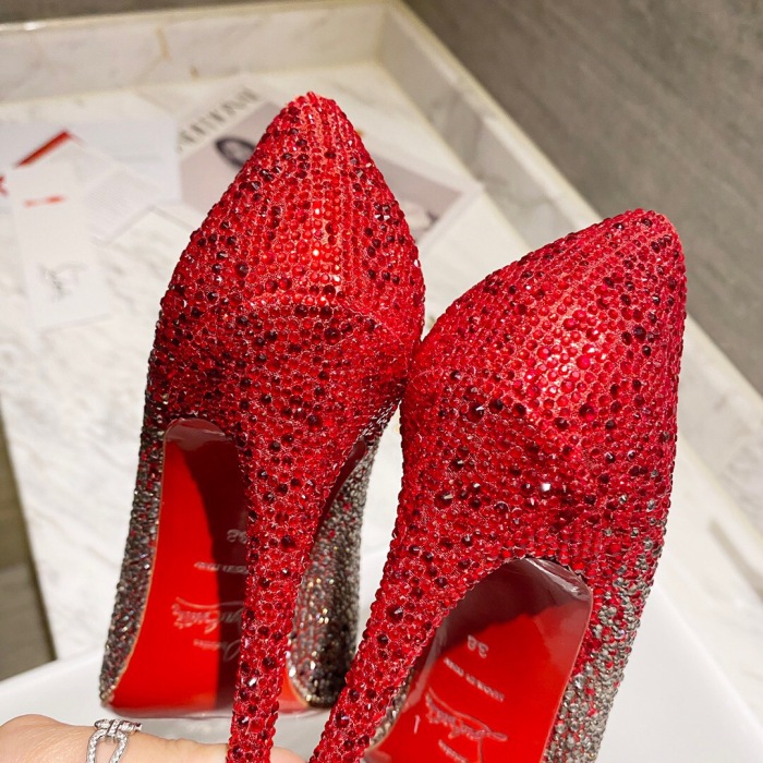 Christian Louboutin Kate Strass Pumps Size 35-41 12-Color
