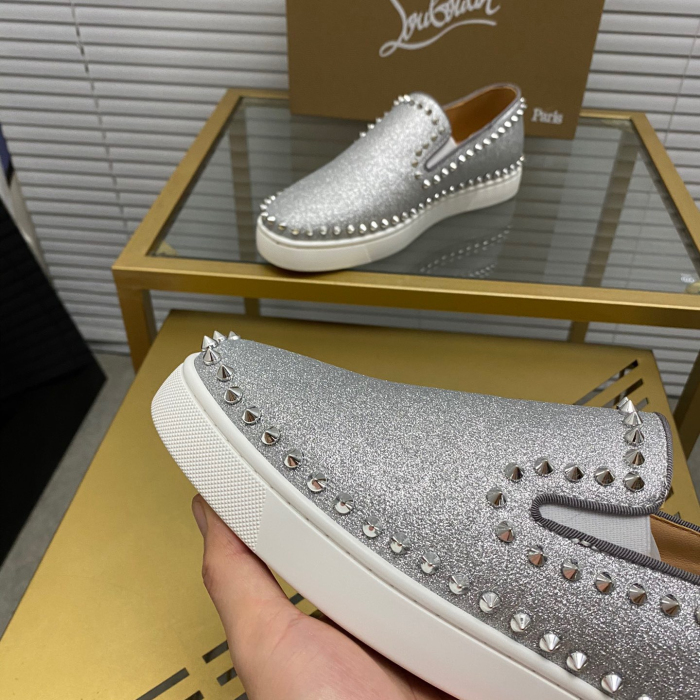 Christian Louboutin Pik Boat Sneaker Size 36-46 4-Color