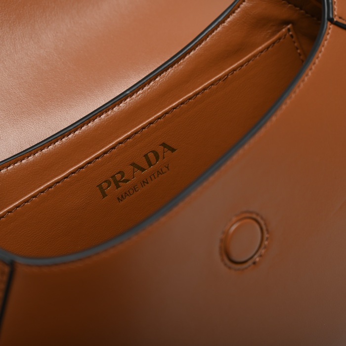 Prada 1BD358 Small Leather Shoulder Bags Size 25*15*5.5cm
