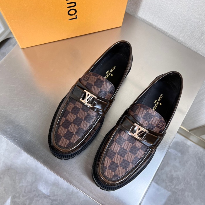Louis Vuitton MAJOR LOAFER Moccasin Loafers Size 39-45 4-Color