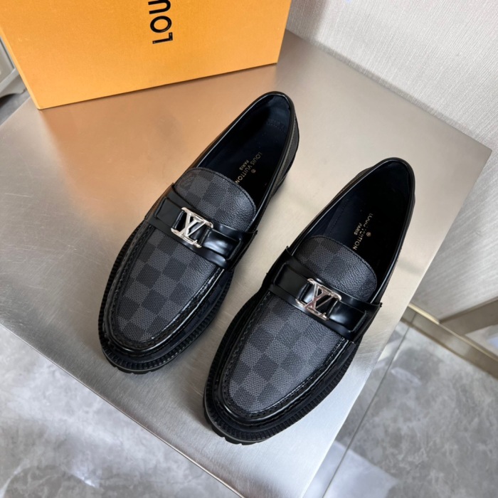 Louis Vuitton MAJOR LOAFER Moccasin Loafers Size 39-45 4-Color