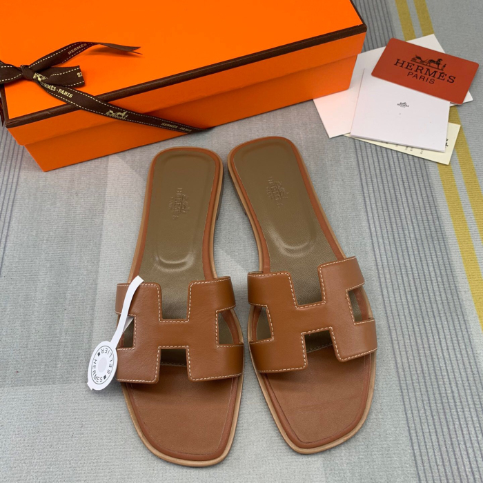 Hermes Oran Slippers Size 35-41  11-Color