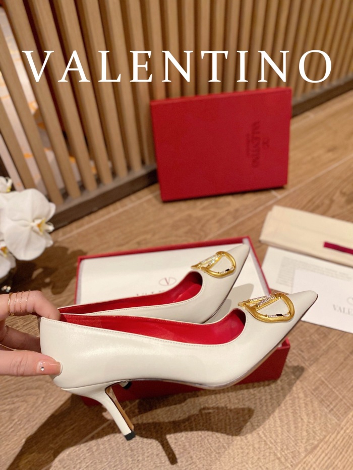 Valentino Vlogo Signature Slingback Pumps Size 35-41 4-Color