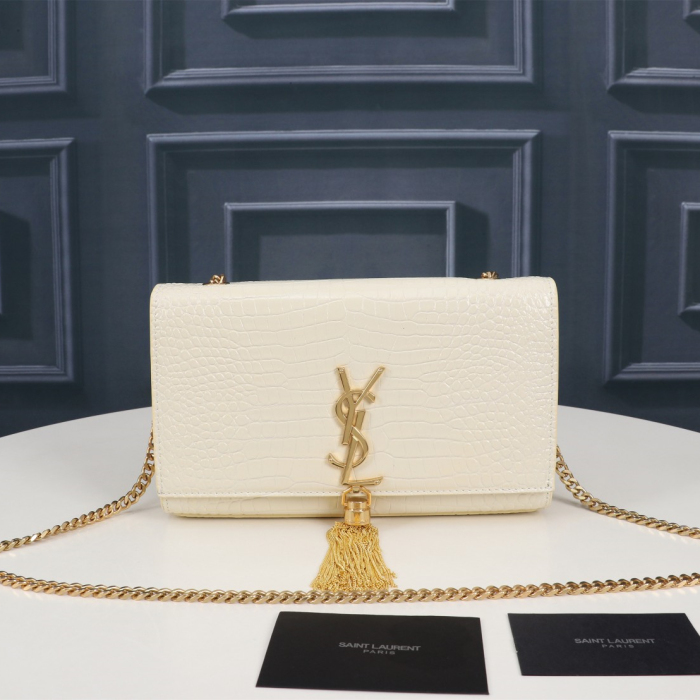 YSL Women Shoulder Bags Size 24*5.5*14.5cm