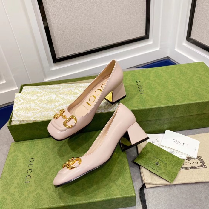 Gucci With Horsebit Pumps Size 35-41 4-Color