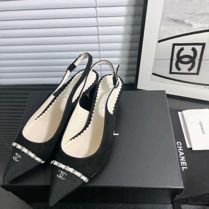 Chanel Slingbacks Pumps Size 35-41 4-Color