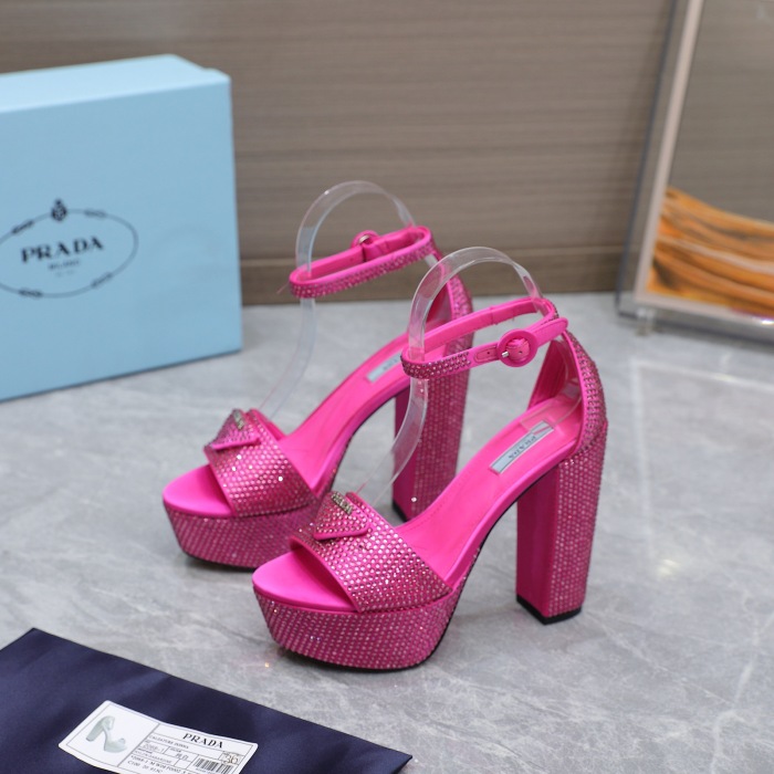 Prada Satin platform Pumps Size 36-41  6-Color