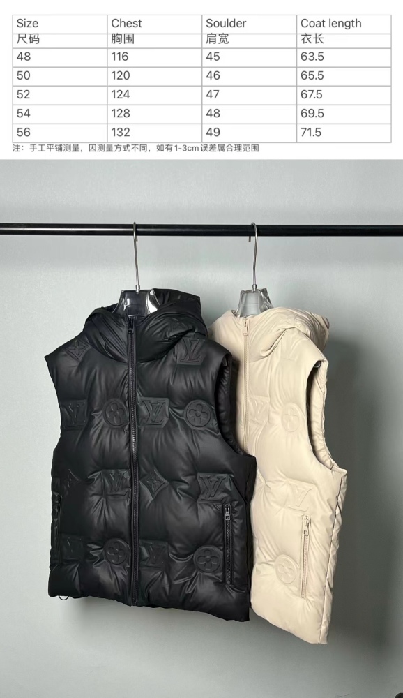 Louis Vuitton Unisex Vest Size S-XXL