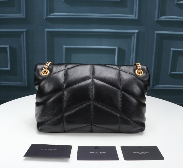YSL Lou Lou Puffer Women Shoulder Bags Size 29*17*11cm