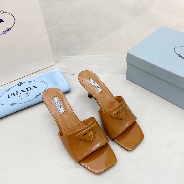 Prada Brushed Leather Pumps  Size 35-41 6-Color