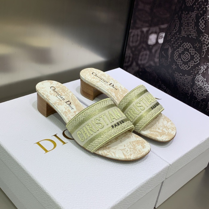 Dior Dway Heeled Sandal Pumps Size 35-41 8-Color