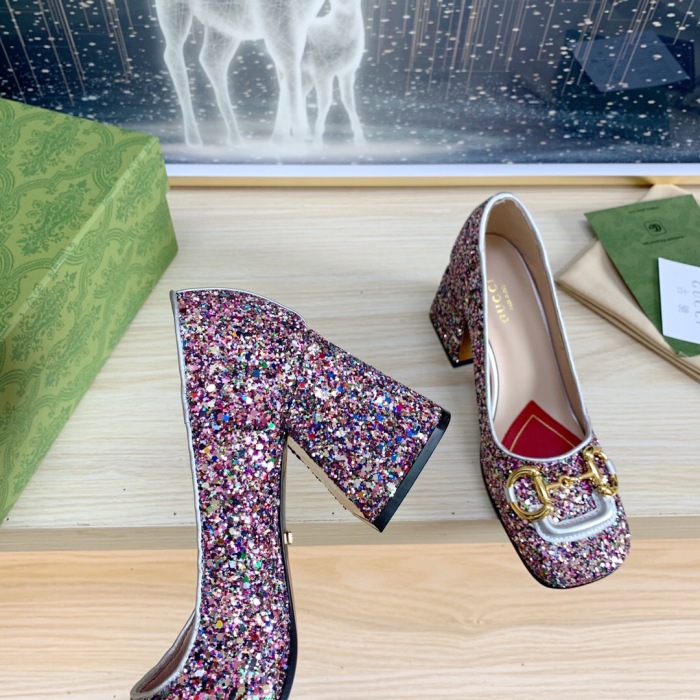Gucci With Horsebit Pumps Size 35-41 5-Color