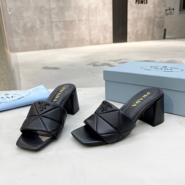 Prada Quilted Leather Pumps Size 35-41 5-Color