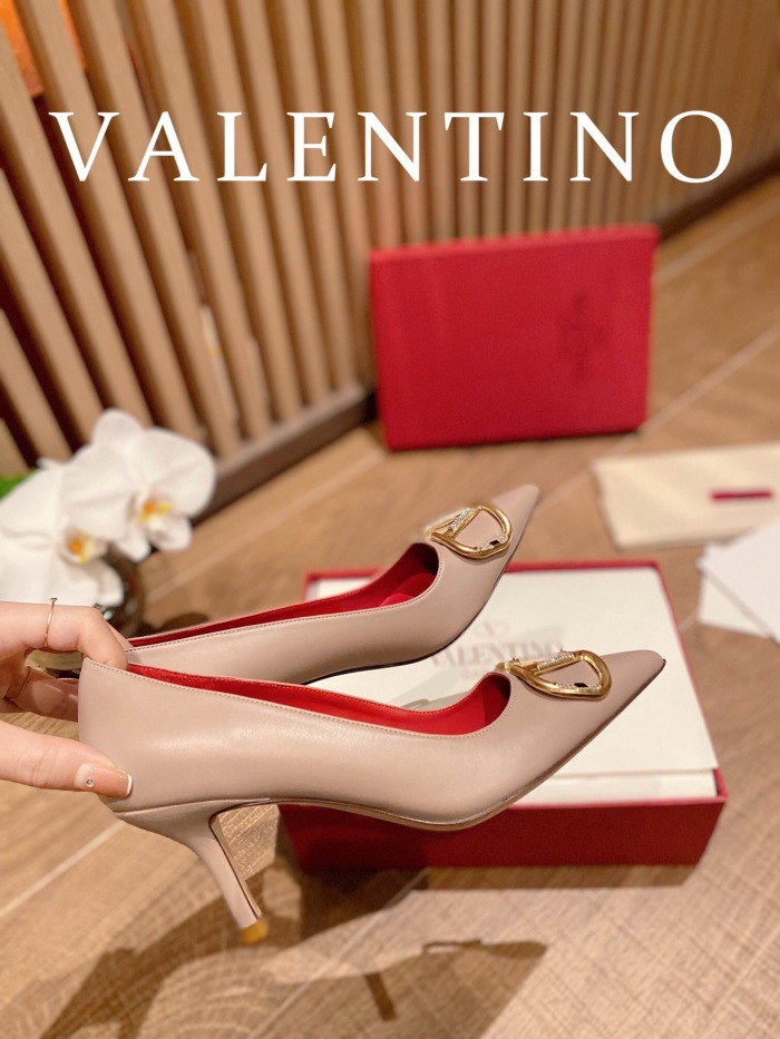 Valentino Vlogo Signature Slingback Pumps Size 35-41 4-Color