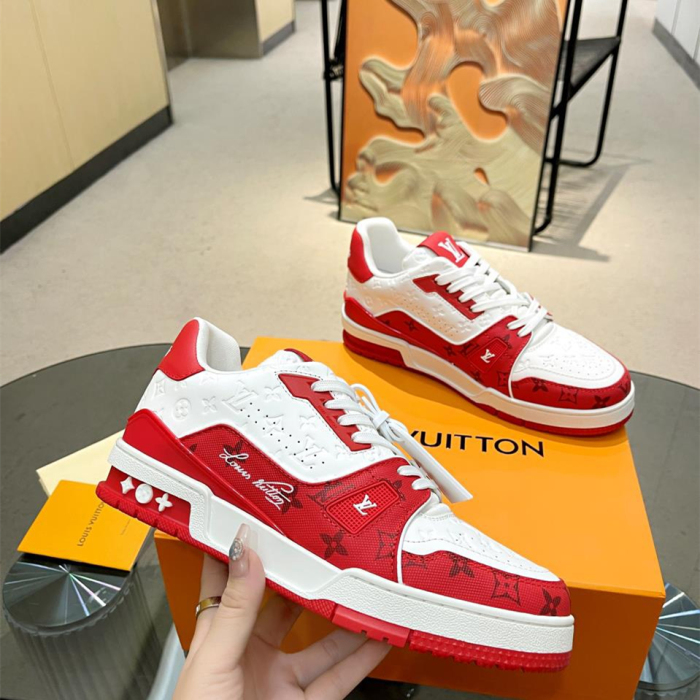 Louis Vuitton LV Trainer 3D #54 Signature Sneaker Size 36-46   6-Color