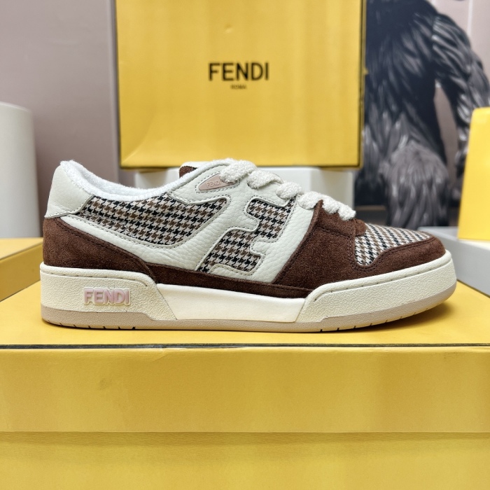 Fendi Match Low Top Sneaker Size 35-45  4-Color
