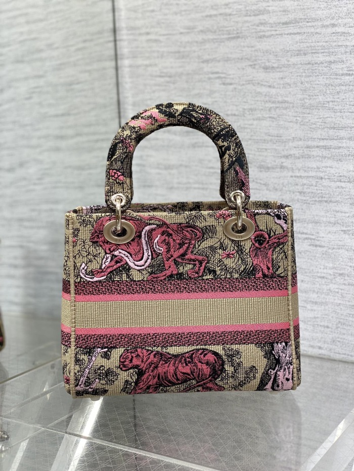 Dior Lady D-Lite Women Shoulder Bags Size 24*11*20cm