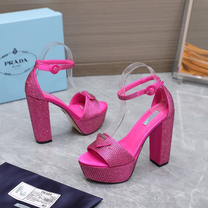 Prada Satin platform Pumps Size 36-41  6-Color