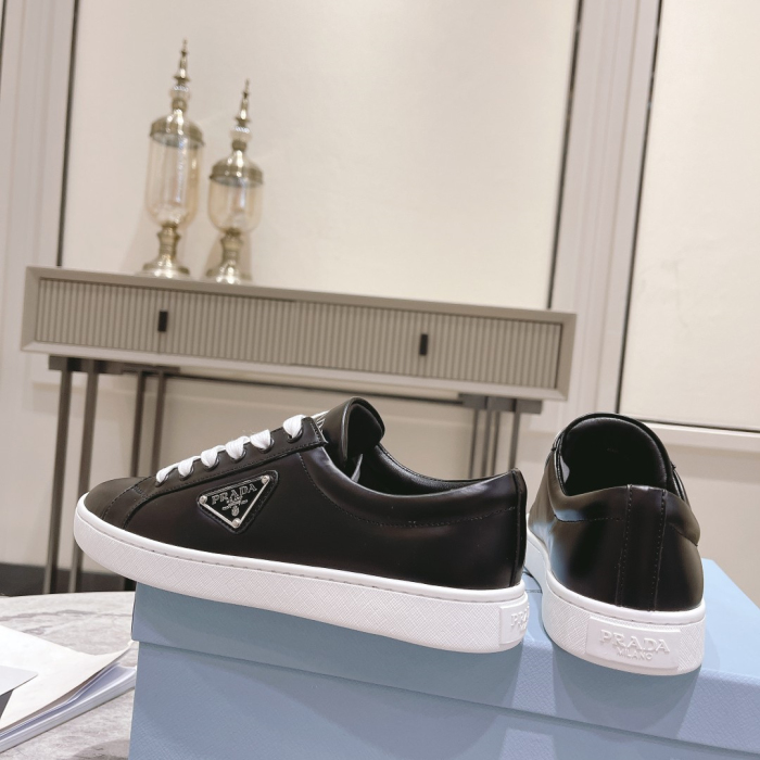 Prada Brushed Leather Sneaker Size 36-45   4-Color