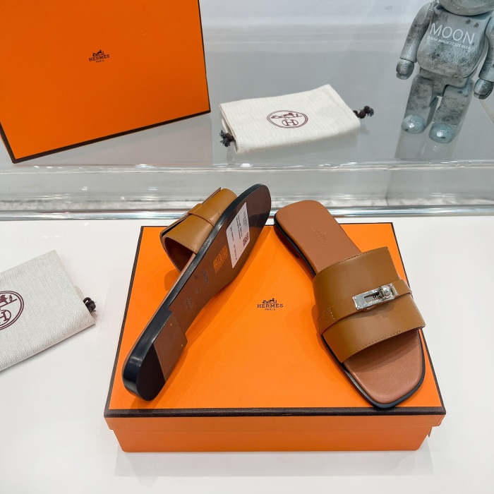 Hermes Giulia Slippers Size 35-41  3-Color