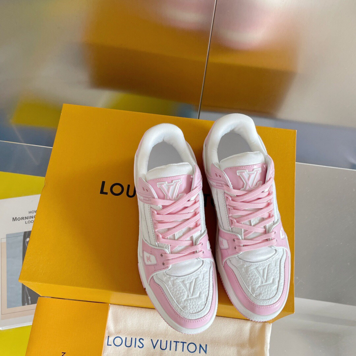 Louis Vuitton Trainer Monogram denim Sneaker Size 36-46 5-Color