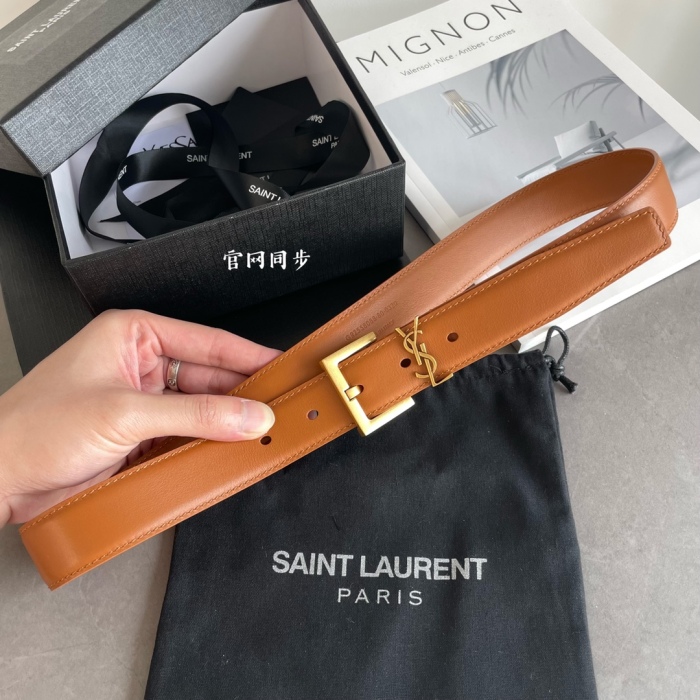 YSL Women Belt Width 3cm