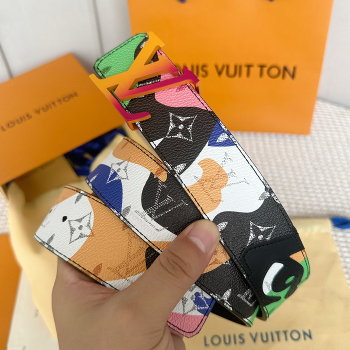 Louis Vuitton Men Belt Width 4cm
