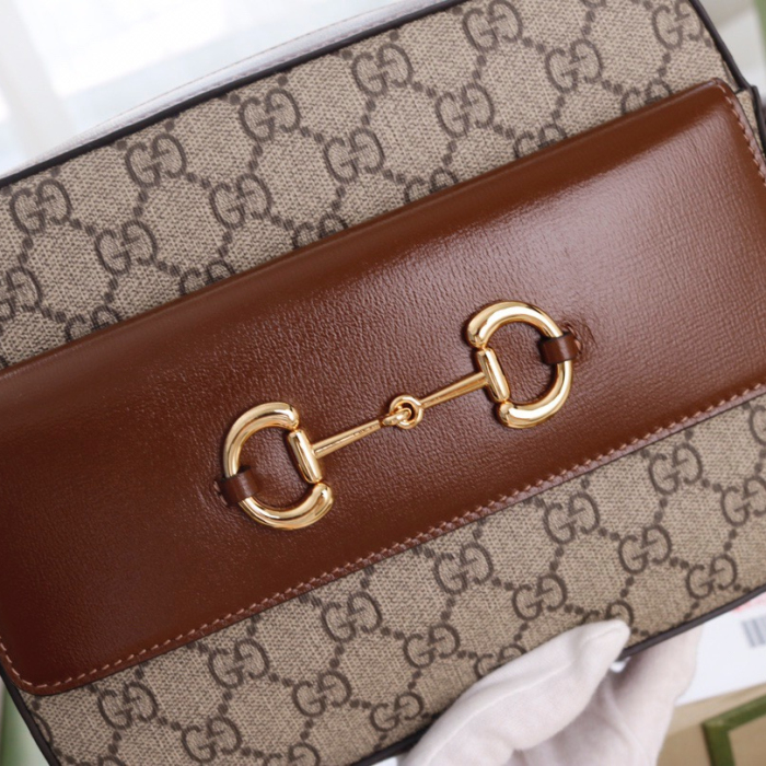 Gucci GG Horsebit 1955 Shoulder Bags Size 22.5*17*6.5cm