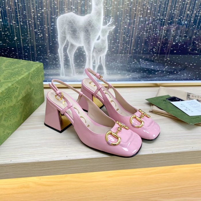 Gucci Slingback With Horsebit Pumps Size 35-41 7-Color