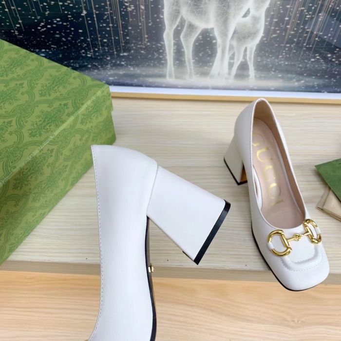 Gucci With Horsebit Pumps Size 35-41 4-Color